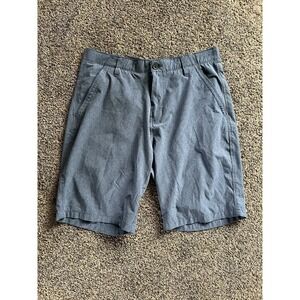 Denali Men's Shorts 32 Blue Performance Stretch Golf Chino Hiking Camping